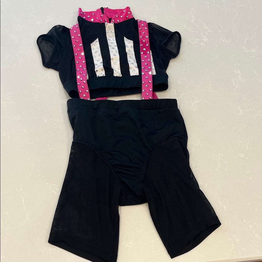 Pink and Black Kids Costume Set